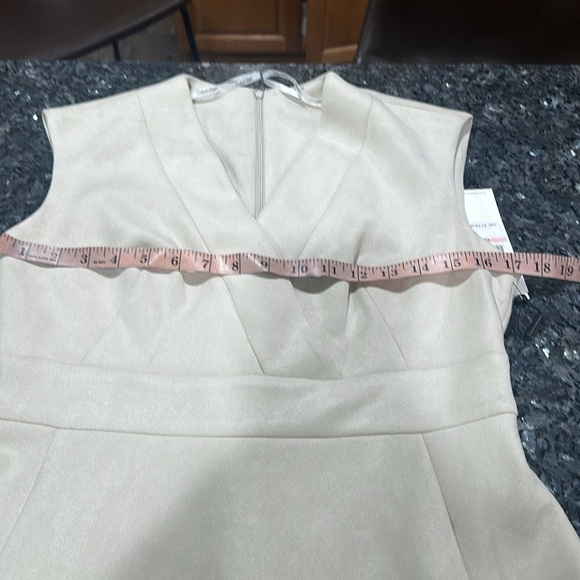 Calvin Klein suede midi dress - Picture 7 of 15